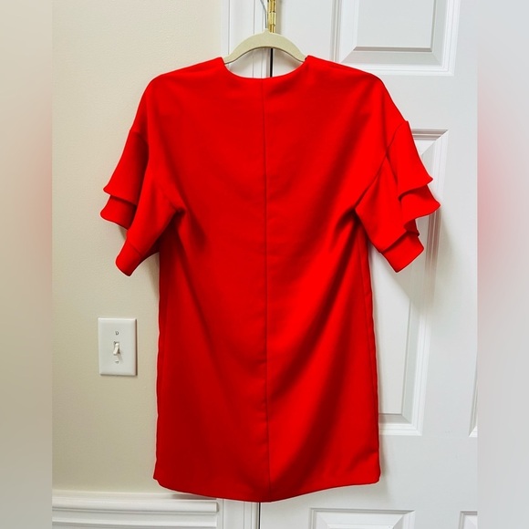 Stunning Zara Women red mini dress size xs - Picture 4 of 5
